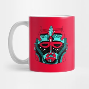 Turqred African Mask No 8 Mug